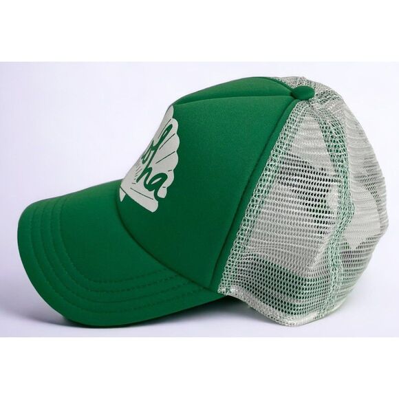 Salt Life Hat Aloha Hawaii Sea Shell Trucker Snapback Green One Size Fits Most - Picture 5 of 9